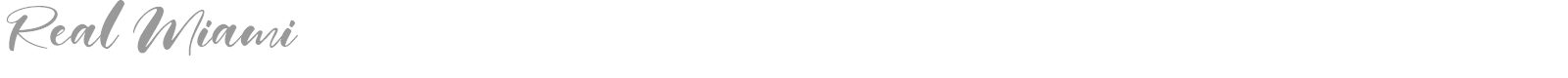Real Miami font preview